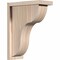 Ekena Millwork Carmel Smooth Corbel w/Backplate, Douglas Fir, 5 1/2"W x 12"D x 16"H COR06X12X16CAR01SDF - alternate 1